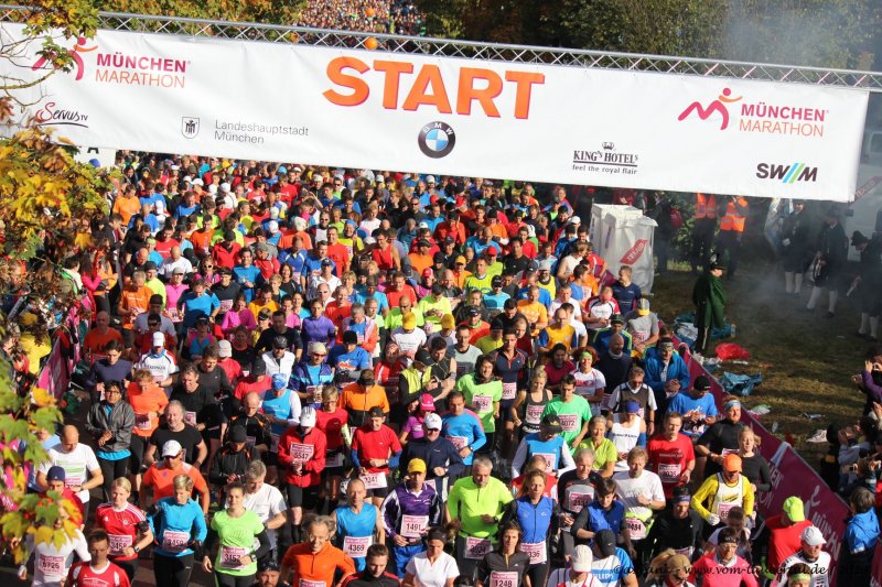 Start 28. München Marathon