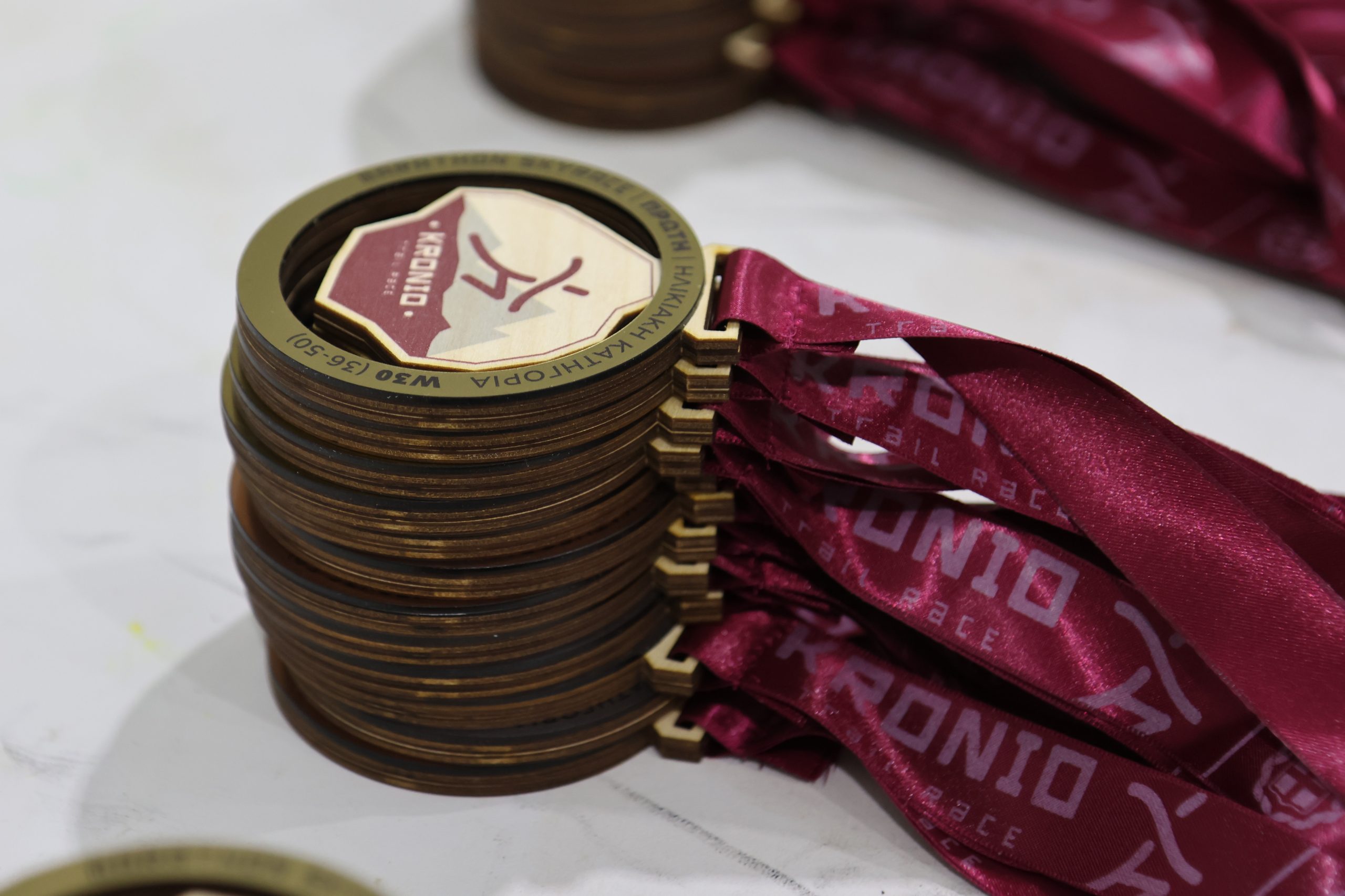 Finisher Medaille Kronio Mountain Trail